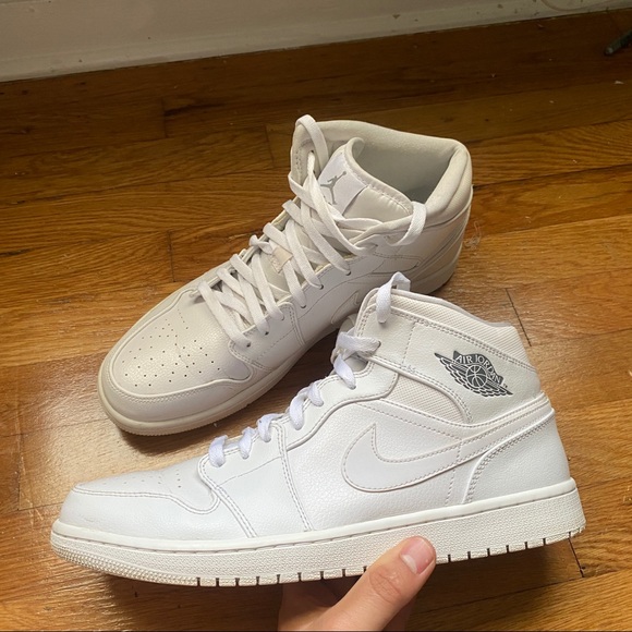 Jordan Other - Jordan 1 Retro Mid White Cool Grey